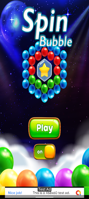 Spin bubble shooter Screenshot 0