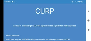 CURP MÉXICO Enlace Consulta Screenshot 3
