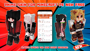 Anime Skin Minecraft Android Screenshot 0