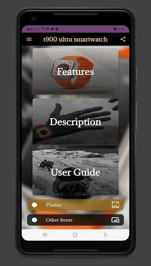 t900 ultra smartwatch guide Screenshot 0