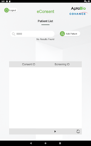 AptaBio Site App Screenshot 2