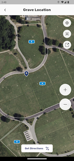 MDVA Cemeteries Screenshot 3