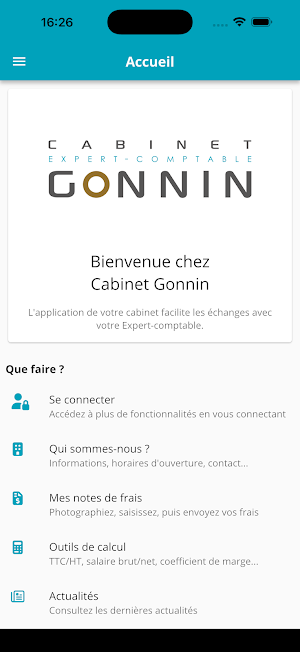 Cabinet GONNIN Connect Screenshot 0