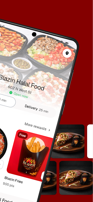 Blazin Halal Food Screenshot 1
