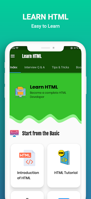 Learn HTML Coding Screenshot 2