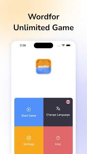 Wordfor - 5 Letter Word Game Screenshot 0