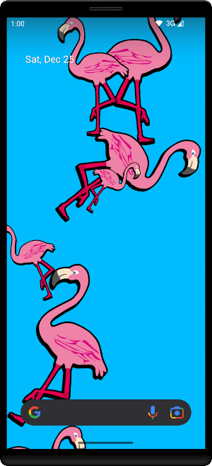 Flamingos Live Wallpaper Screenshot 3
