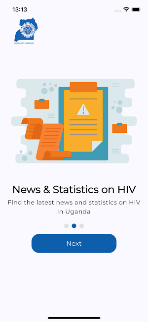 Uganda Aids Commission App Screenshot 1