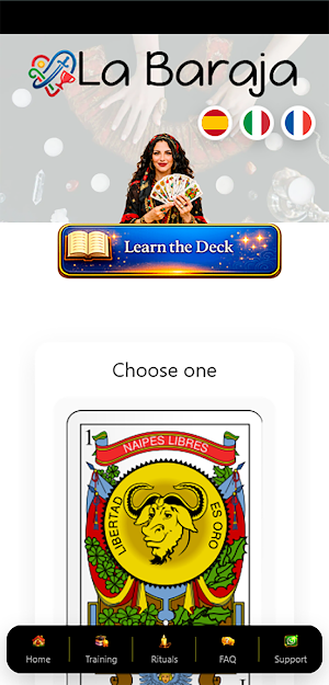 Spanish Deck Readings Screenshot 3