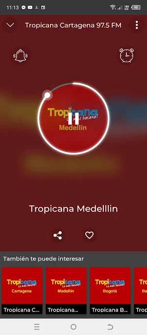 Tropicana Cartagena 97.5 FM Screenshot 1