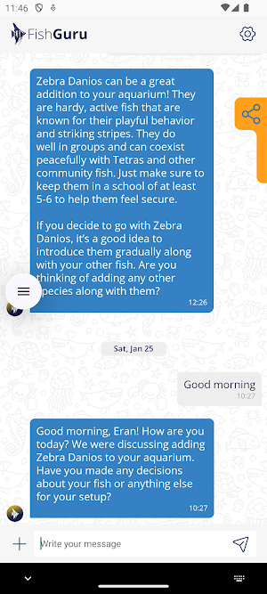 FishGuru AI Aquarium Companion Screenshot 3