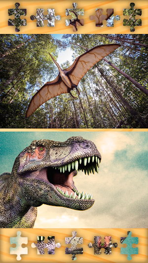 Dinosaurs Jigsaw Puzzles Games Screenshot 0