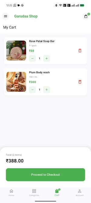 Garudaa Shop Screenshot 2
