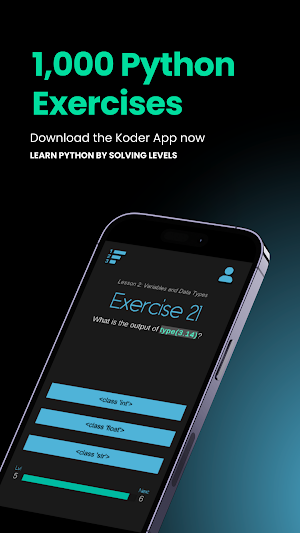 Koder - Learn Python Screenshot 0