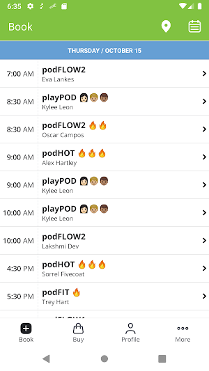Yoga Pod Screenshot 1