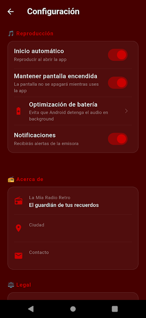 La Mía Radio Retro Screenshot 2
