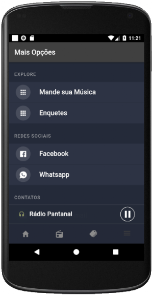 Rádio Pantanal Screenshot 1