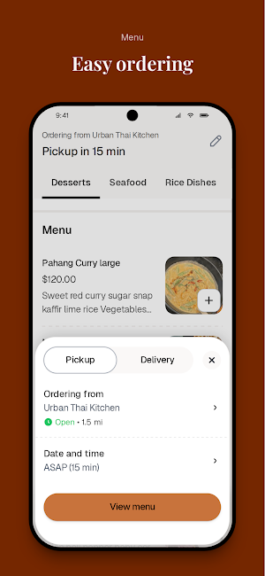 Urban Thai Kitchen Screenshot 2