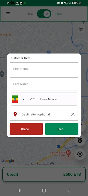 Green Ride Driver Screenshot 3