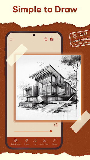 Quick Draw- Simple Sketchpad Screenshot 0