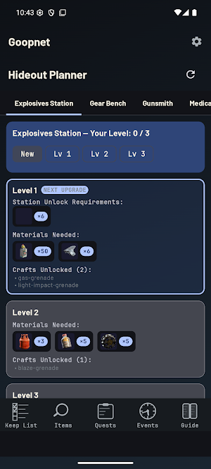 GoopNet - ArcRaiders Companion Screenshot 3