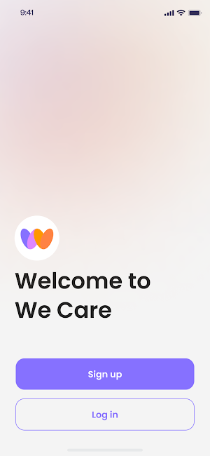 WeCareApp Screenshot 1