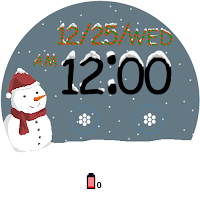 onion watchface X-mas 2024