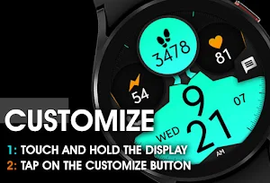 Dream 90 - Sporty Watch Face Screenshot 2