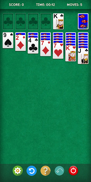 Klondike Solitaire Offline Screenshot 0