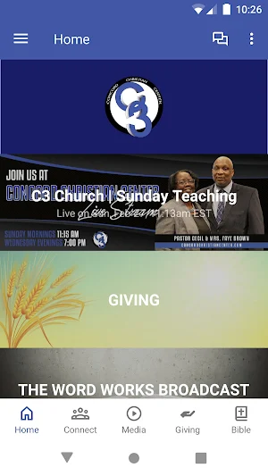 Concord Christian Center Screenshot 0