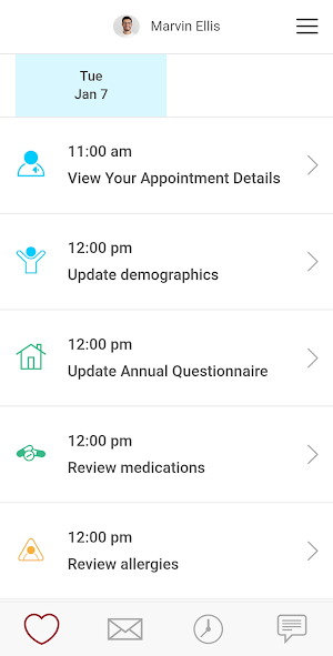CHAS Health Screenshot 2