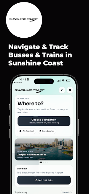 Sunshine Buss & Train Tracker Screenshot 0