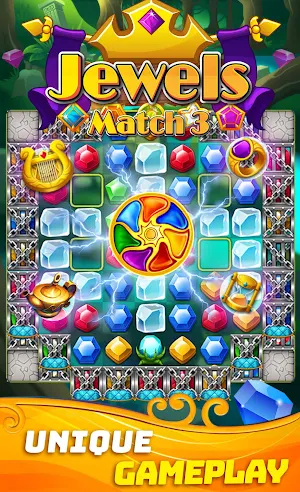 Jewels Classic Match 3 Legends Screenshot 1