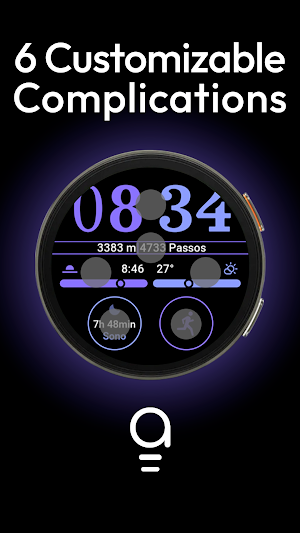 AD Glimpse - Watch Face Screenshot 1