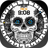 AnimatedSkull WearOS WatchFace
