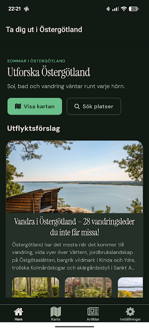 Ta dig ut i Östergötland Screenshot 2
