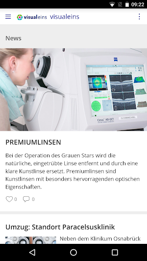visual eins Screenshot 0