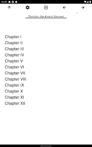 Book, Christie, the King's Ser Screenshot 2