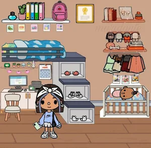 Aesthetic Toca Boca Room Ideas screenshot 2