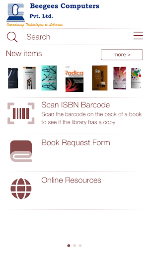 Beegees Library Screenshot 0