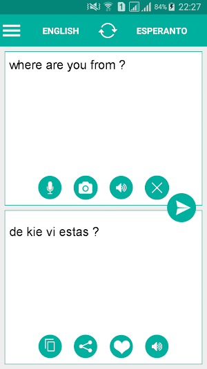 Esperanto English Translator Screenshot 0