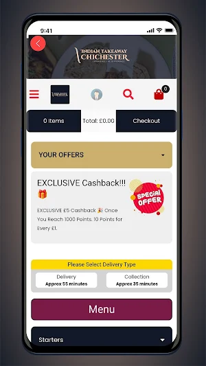 Indian Takeaway Chichester Screenshot 2