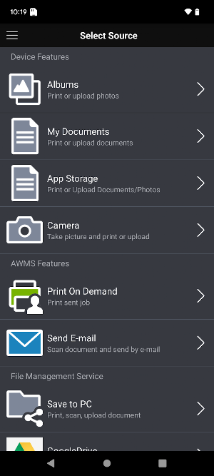 ApeosWare MS Mobile 2 Screenshot 0