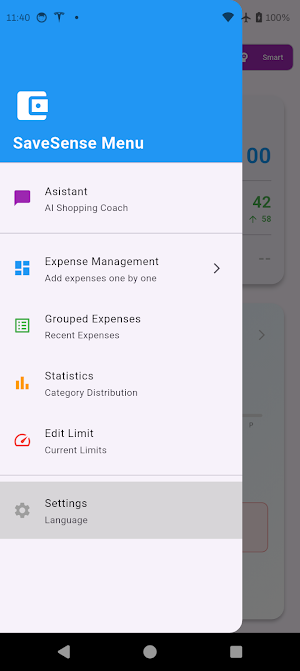 SaveSense Screenshot 2