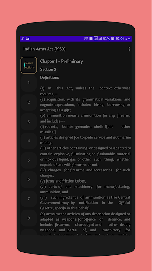 Indian Arms Act 1959 Screenshot 1