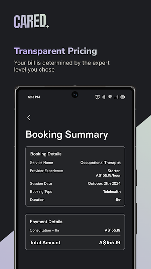 Cared | On Demand Healthcare Screenshot 3