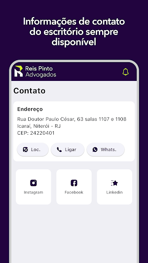 Reis Pinto Advogados Screenshot 3