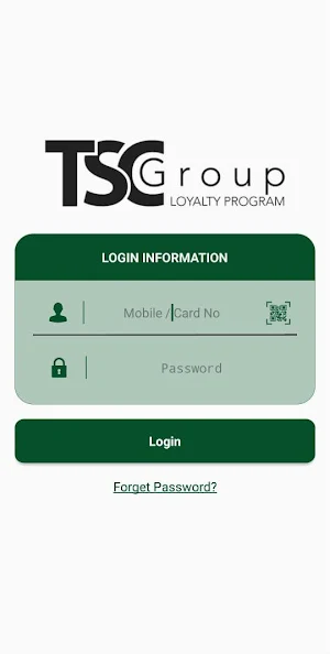 TSC Group Rewards Program Screenshot 2