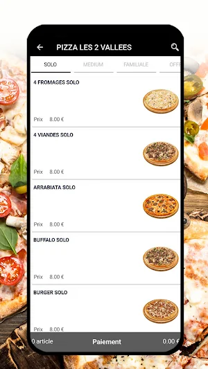Pizza les 2 Vallées Screenshot 2