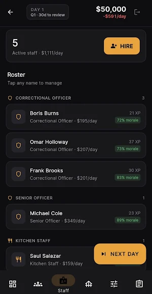 Warden Tycoon: Prison Manager Screenshot 3